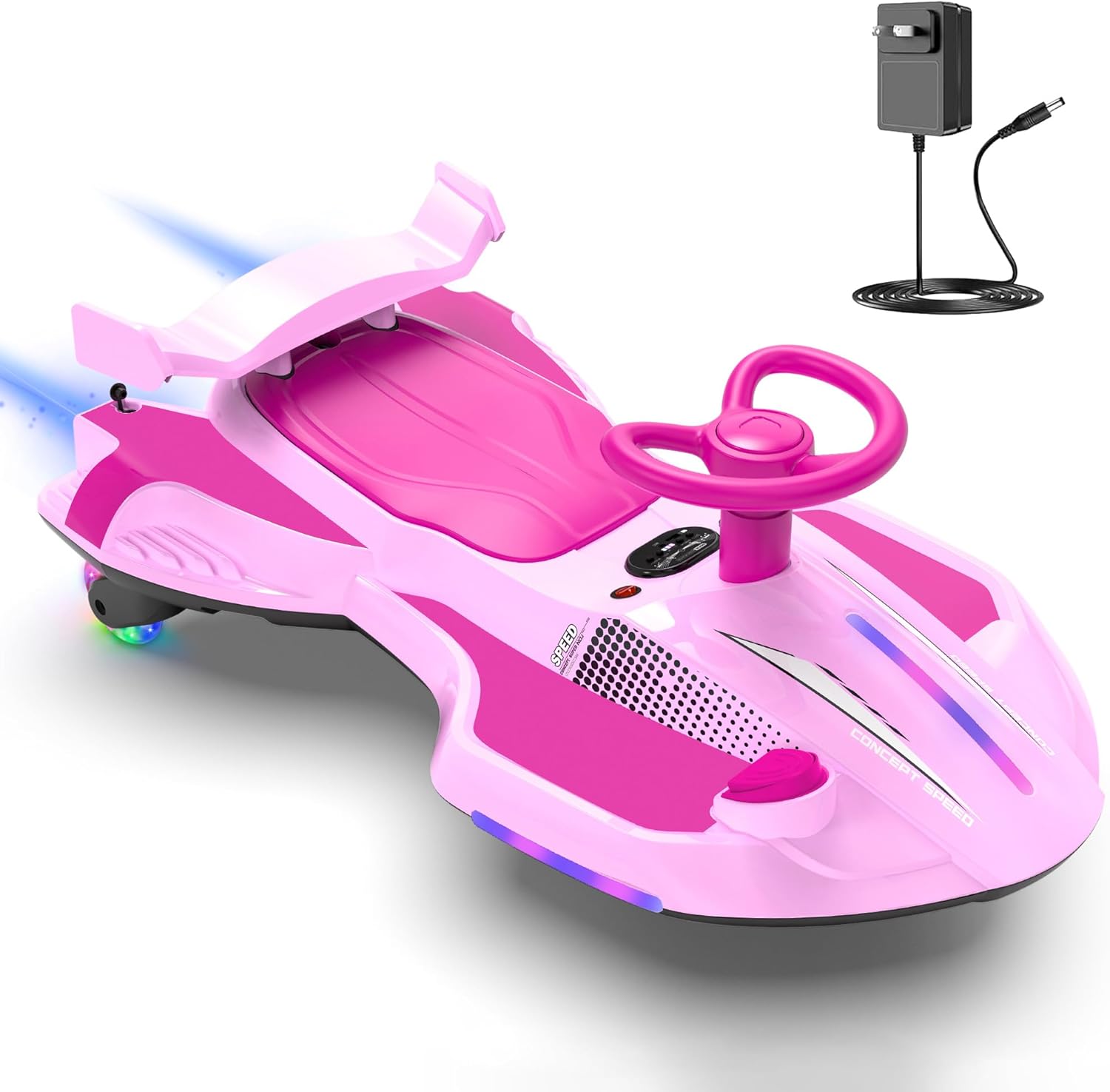 ⏰ LAST DAY 80% OFF  12V Electric Wiggle Car with Pedal for Kids,