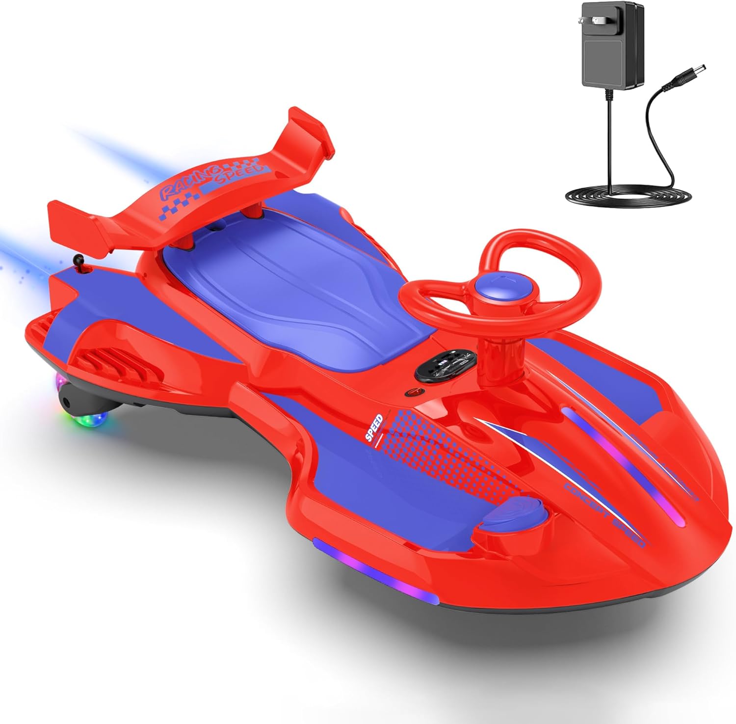 ⏰ LAST DAY 80% OFF  12V Electric Wiggle Car with Pedal for Kids,